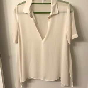 Cream color BCBGeneration bottom blouse. Size xxs